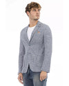 Classic Button Closure Jacket with Front Pockets 46 IT Men