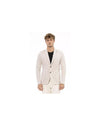 Classic Button Closure Jacket with Front Pockets 46 IT Men