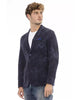 Classic Button Closure Fabric Jacket with Front Pockets 48 IT Men