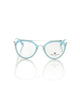 Tiffany Aviator Eyeglasses with Metal Rods One Size Women