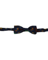 Dolce &amp; Gabbana Exclusive Blue Flags Print Bow Tie One Size Men