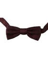 Dolce &amp; Gabbana Exclusive Silk Bow Tie One Size Men