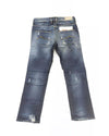 5-Pocket Jeans with Straight Leg and Small Rips W27 US Women