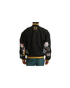 Dolce &amp; Gabbana Bomber Jacket with Multicolor Motive 48 IT Men