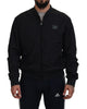 Authentic Dolce &amp; Gabbana Bomber Jacket with Logo Details 46 IT Men