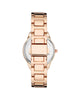 Rose Gold Fashion Quartz Analog Watch One Size Women