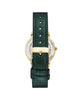 Gold Fashion Analog Watch with Rhinestone Facing One Size Women