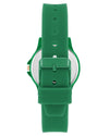 Green Fashion Quartz Analog Watch with Rhinestone Facing One Size Women