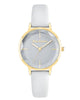 Gold Fashion Analog Watch with Quartz Movement One Size Women