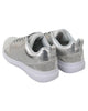 Gisella Sneakers - Silver Polyester Sneakers with Logo Details 36 EU Women