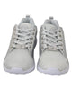 Gisella Sneakers - Silver Polyester Sneakers with Logo Details 39 EU Women