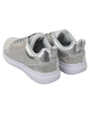 Gisella Sneakers - Silver Polyester Sneakers with Logo Details 39 EU Women