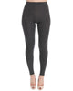 High Waist Cashmere Tights Pants with Logo Details 36 IT Women