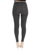 High Waist Cashmere Tights Pants with Logo Details 36 IT Women