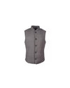 Woven Wool Cashmere Vest with Button Closure and Multiple Pockets 48 IT Men