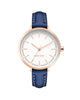 Rose Gold Analog Fashion Watch with Rhine Stone Facing One Size Women