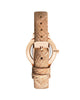 Rose Gold Fashion Analog Watch with Rhine Stone Facing One Size Women