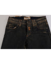 Mid Waist Flared Denim Casual Pants W25 US Women