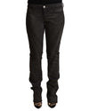 CNC Costume National Mid Waist Cotton Skinny Pants W27 US Women