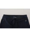 Blue Track Casual Sweatpants with Logo Details by Dolce &amp; Gabbana 44 IT Men