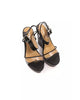 Wedge Sandal with Ankle Strap and Transparent Band 38 EU Women