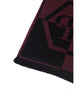 Logo Fringed Scarf One Size Men