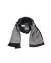 Fringed Logo Scarf One Size Men