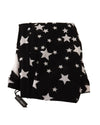 Nylon Micro Mesh Tights with All-Over Stars Print M Women