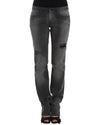 CNC Costume National Gray Straight Leg Jeans W24 US Women