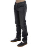 ACHT Mens Jeans - Straight Regular Fit with Logo Details W34 US Men