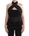 EXTE Neck Wrapt Top Blouse for Evening Party 44 IT Women