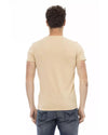 Short Sleeve T-shirt with Front Print 2XL Men