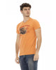 Short Sleeve T-shirt with Front Print L Men