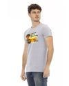 Printed Short Sleeve Round Neck T-Shirt XL Men