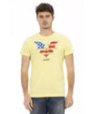 Short Sleeve T-shirt with Front Print XL Men