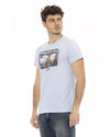 Short Sleeve T-shirt with Front Print 2XL Men