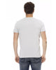 Short Sleeve T-shirt with Round Neck - Front Print M Men