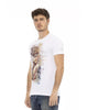 Short Sleeve T-shirt with Front Print 2XL Men