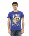 Short Sleeve T-shirt with Front Print XL Men