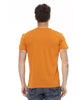 Printed Short Sleeve T-shirt with Round Neck M Men