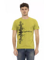 Short Sleeve T-shirt with Front Print L Men