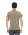 Short Sleeve T-shirt with Front Print XL Men