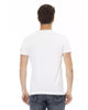 Front Print Short Sleeve T-shirt L Men