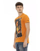 Short Sleeve T-shirt with Front Print L Men