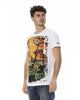 Short Sleeve T-shirt with Front Print M Men