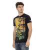 Short Sleeve T-shirt with Front Print L Men