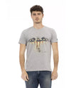 Short Sleeve T-shirt with Front Print M Men