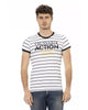 Short Sleeve T-shirt with Front Print XL Men