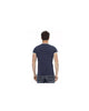 Printed Short Sleeve T-shirt with Round Neck L Men