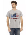 Graphic Print Short Sleeve T-shirt L Men